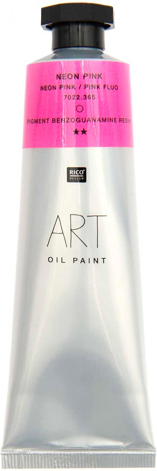 Rico Design ART Ölfarbe Neonpink Neonpink