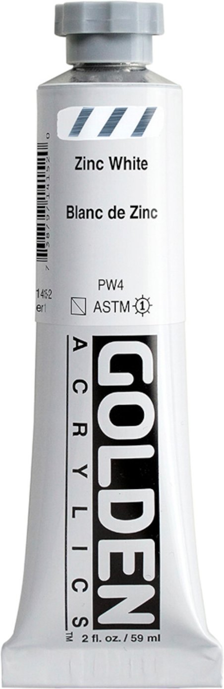 Golden Heavy Body Acrylfarbe Tiefgold