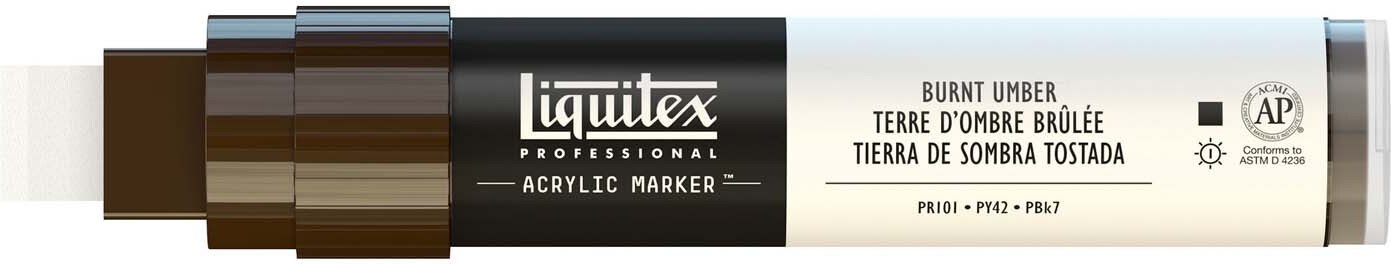 Liquitex Paint Acryl Marker 8-15mm Umbra Gebrannt