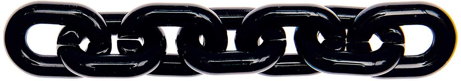 Rico Design itoshii Verbindungsringe schwarz 19x14x4mm 18 Stück