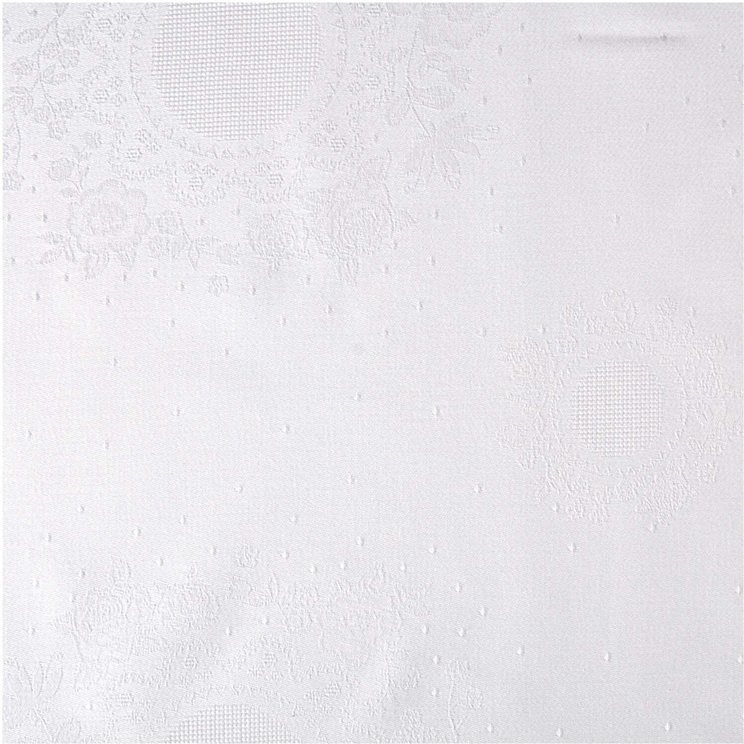 Rico Design Tischdecke weiß 92x92cm