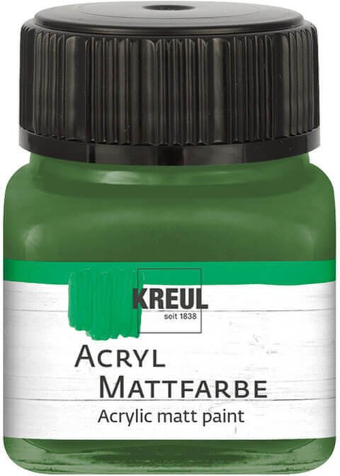 KREUL Acryl Mattfarbe 20ml Olivgrün