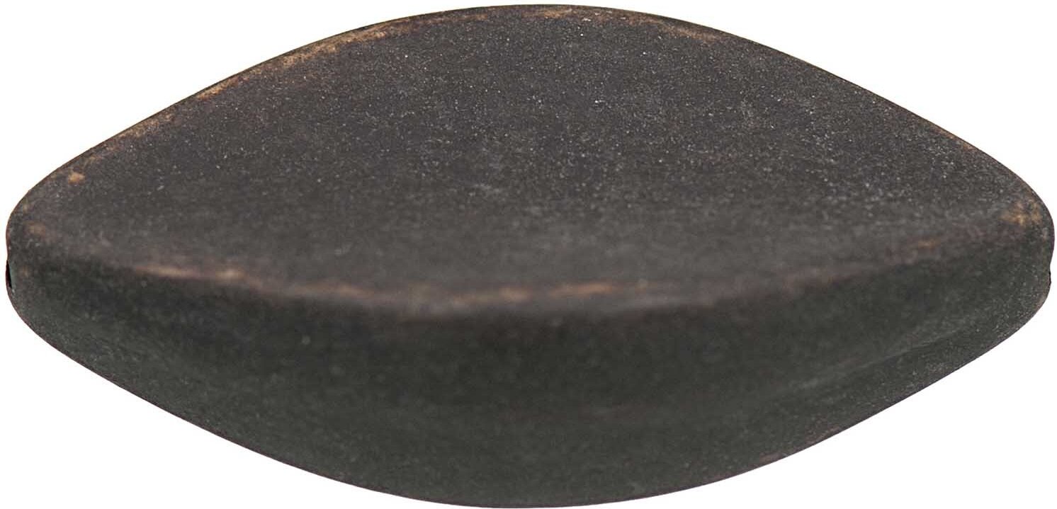 Rico Design Acrylscheibe oval schwarz 35x17mm 4 Stück