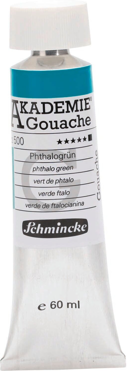 Schmincke Akademie Gouache 60ml Phthalogrün