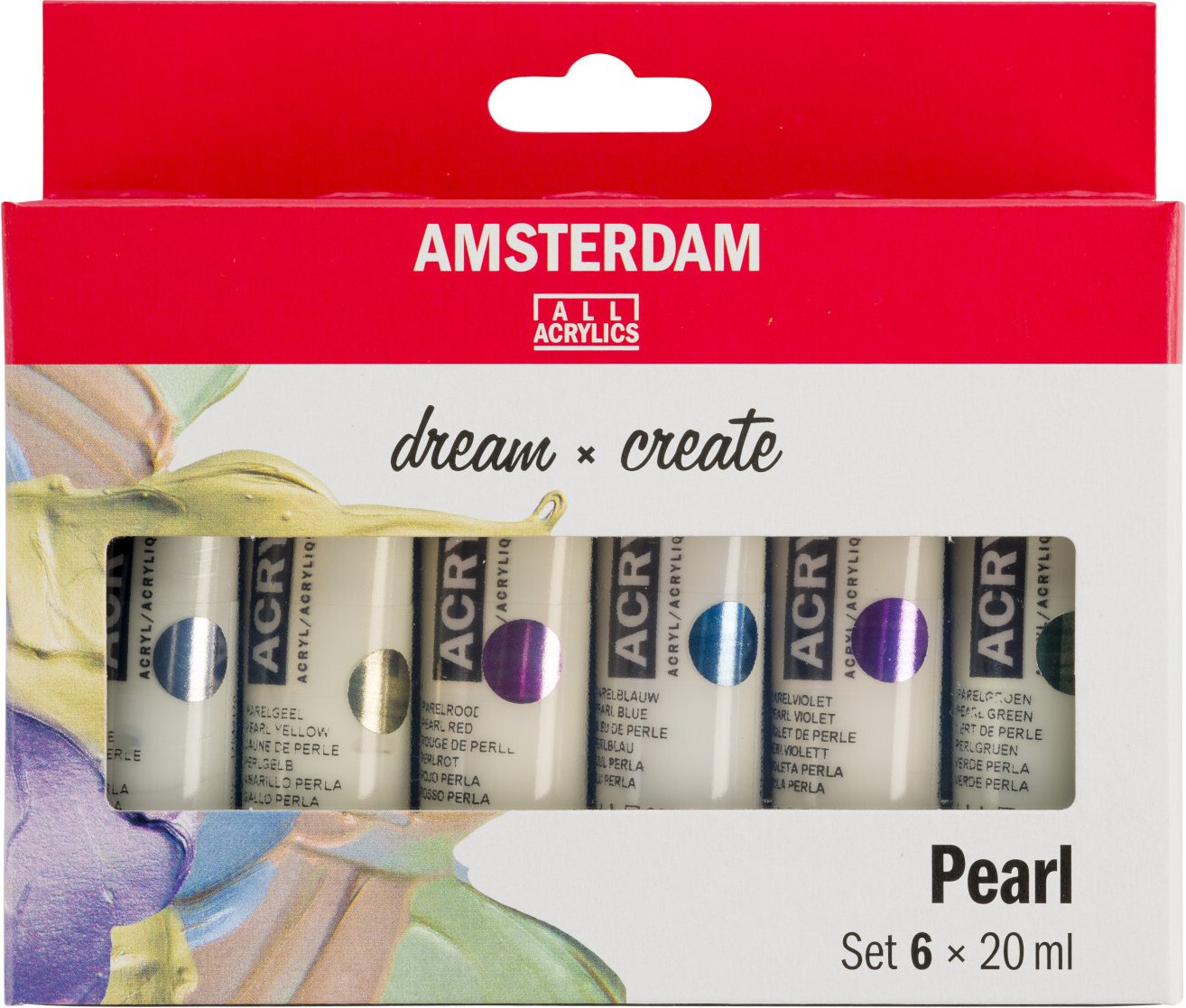 Perlfarben Set 6 x 20 ml