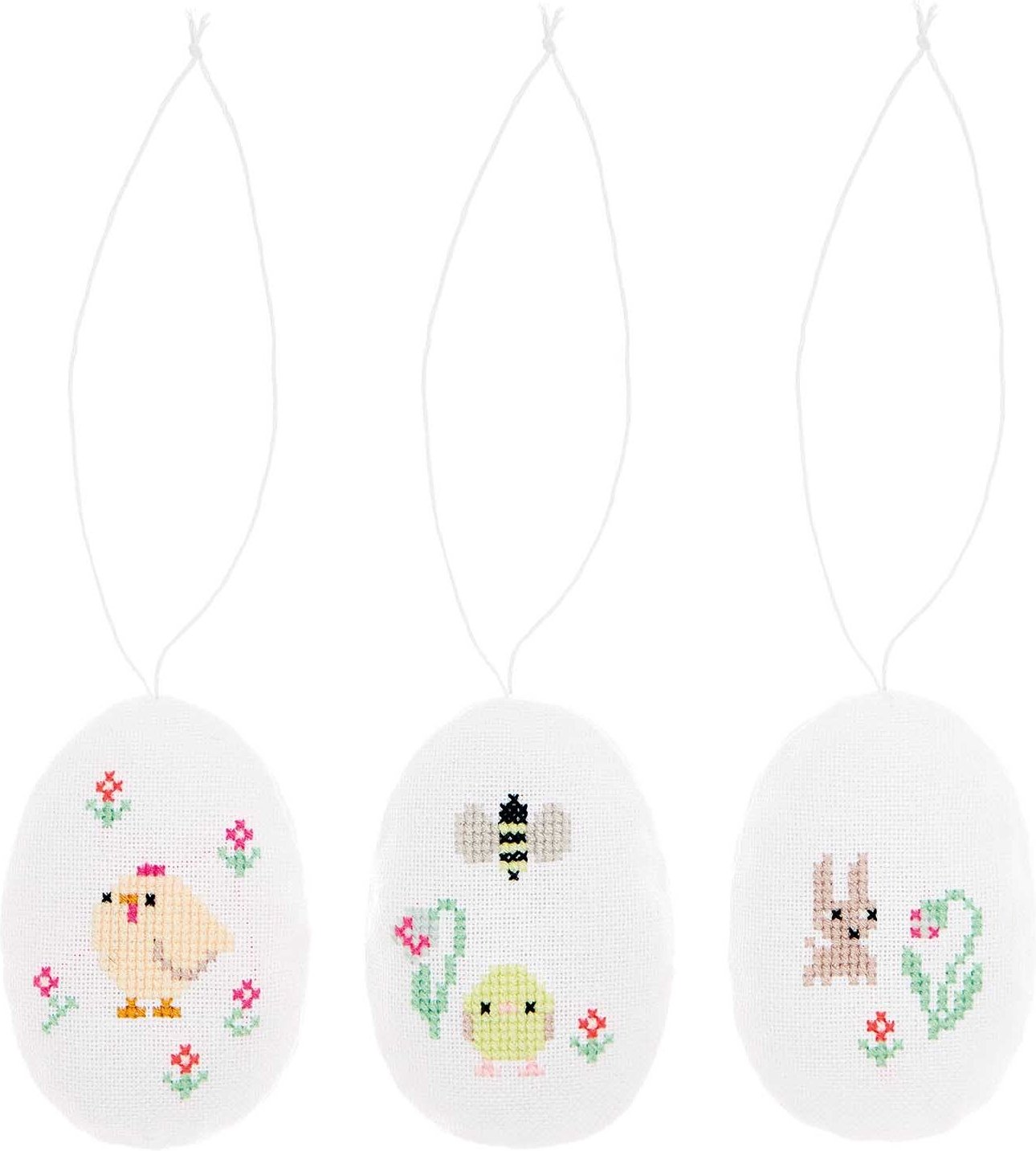 Rico Design Stickpackung Ostereier Pixel Art