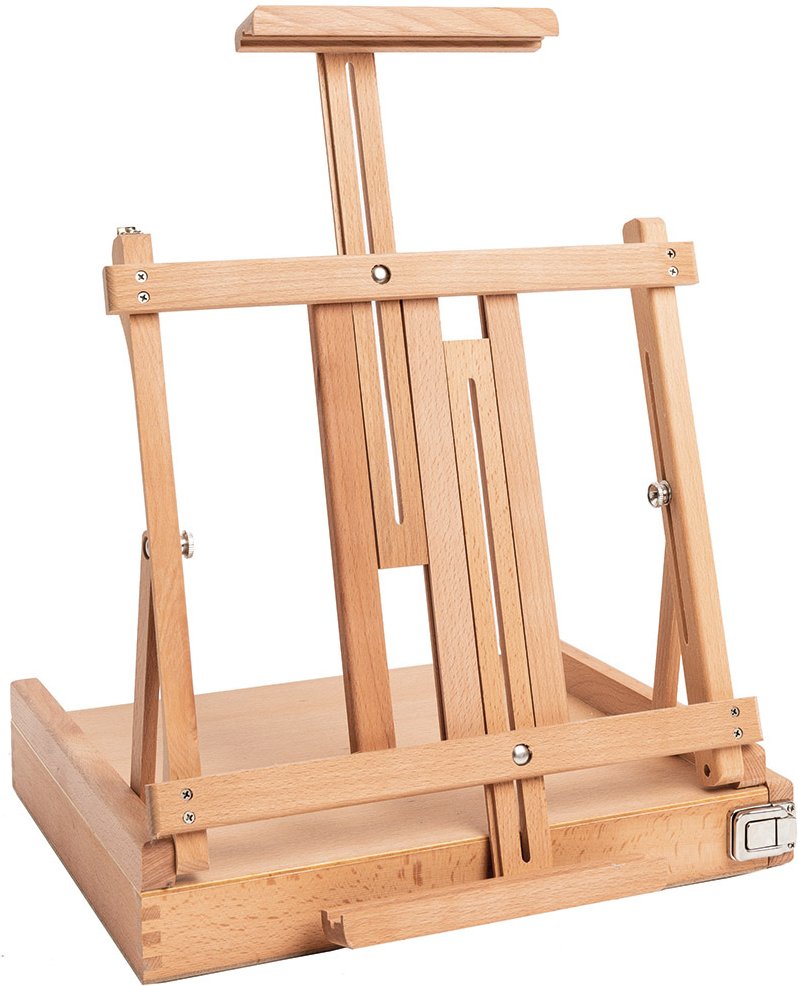 Rico Design ART Tischstaffelei mit Materialschublade