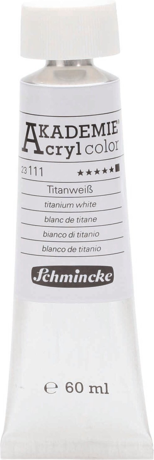 Schmincke Akademie Acrylcolor 60ml Titanweiß