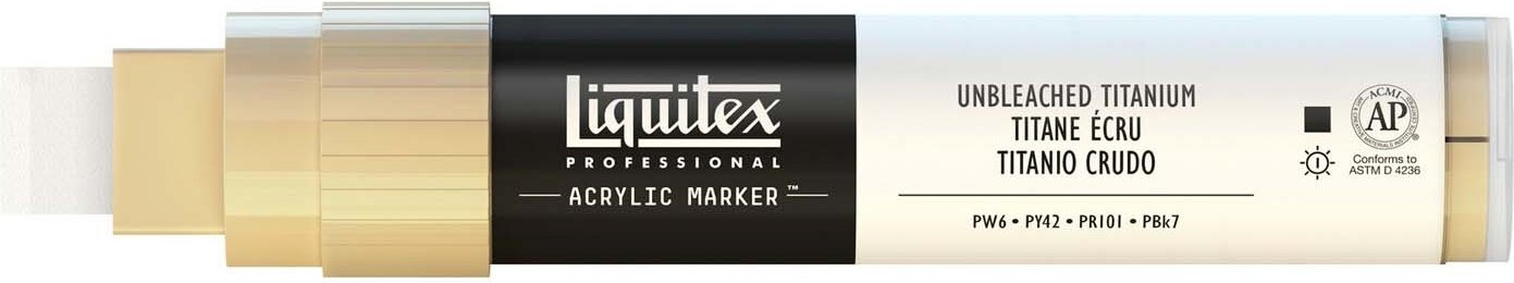 Liquitex Paint Acryl Marker 8-15mm Ungebleichtes Titan