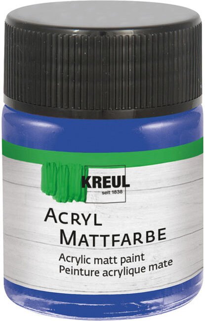 KREUL Acryl Mattfarbe 50ml Blau