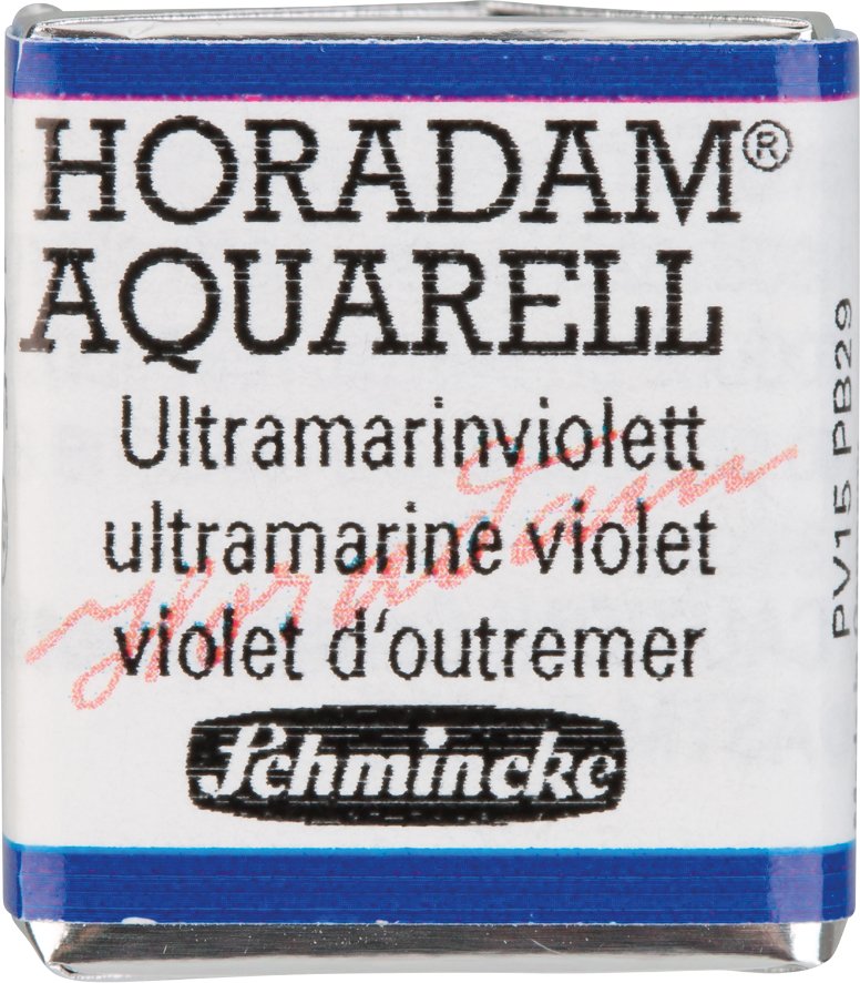 Schmincke HORADAM Aquarellfarbe 1/2 Näpfchen Ultramarinviolett