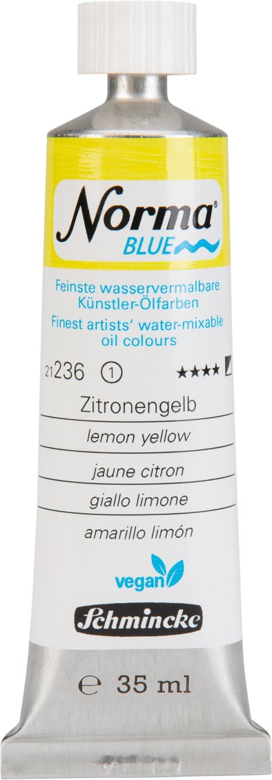 Schmincke Norma BLUE Künstler-Ölfarbe Zitronengelb