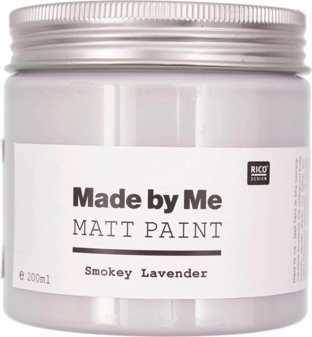 Rico Design Matt Paint 200ml Smokey Lavender