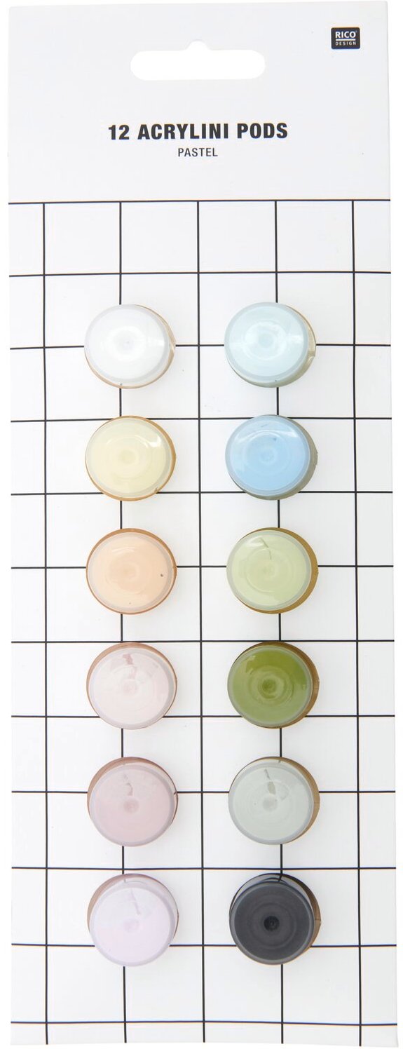 Rico Design Acrylini Pods Pastel