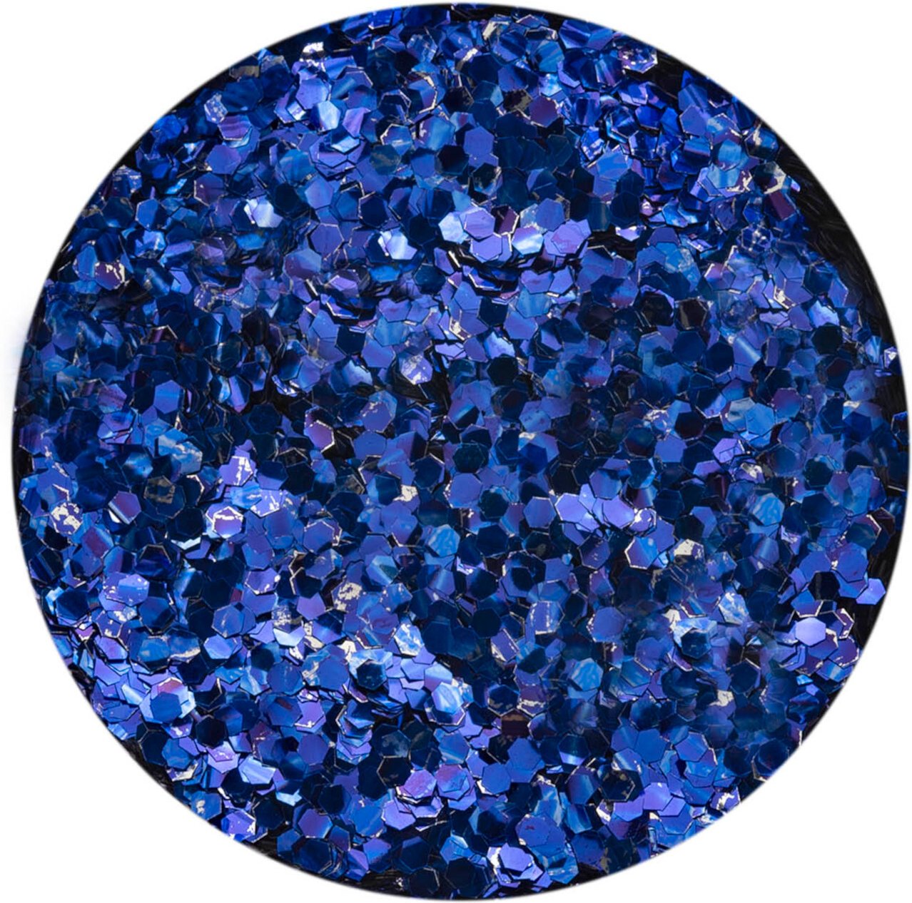 Glorex Bio Glitter grob Dunkelblau