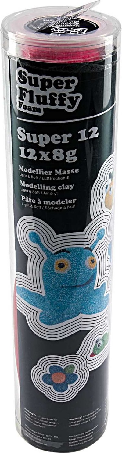 Rico Design Super Fluffy Foam Modellier Set Top 12