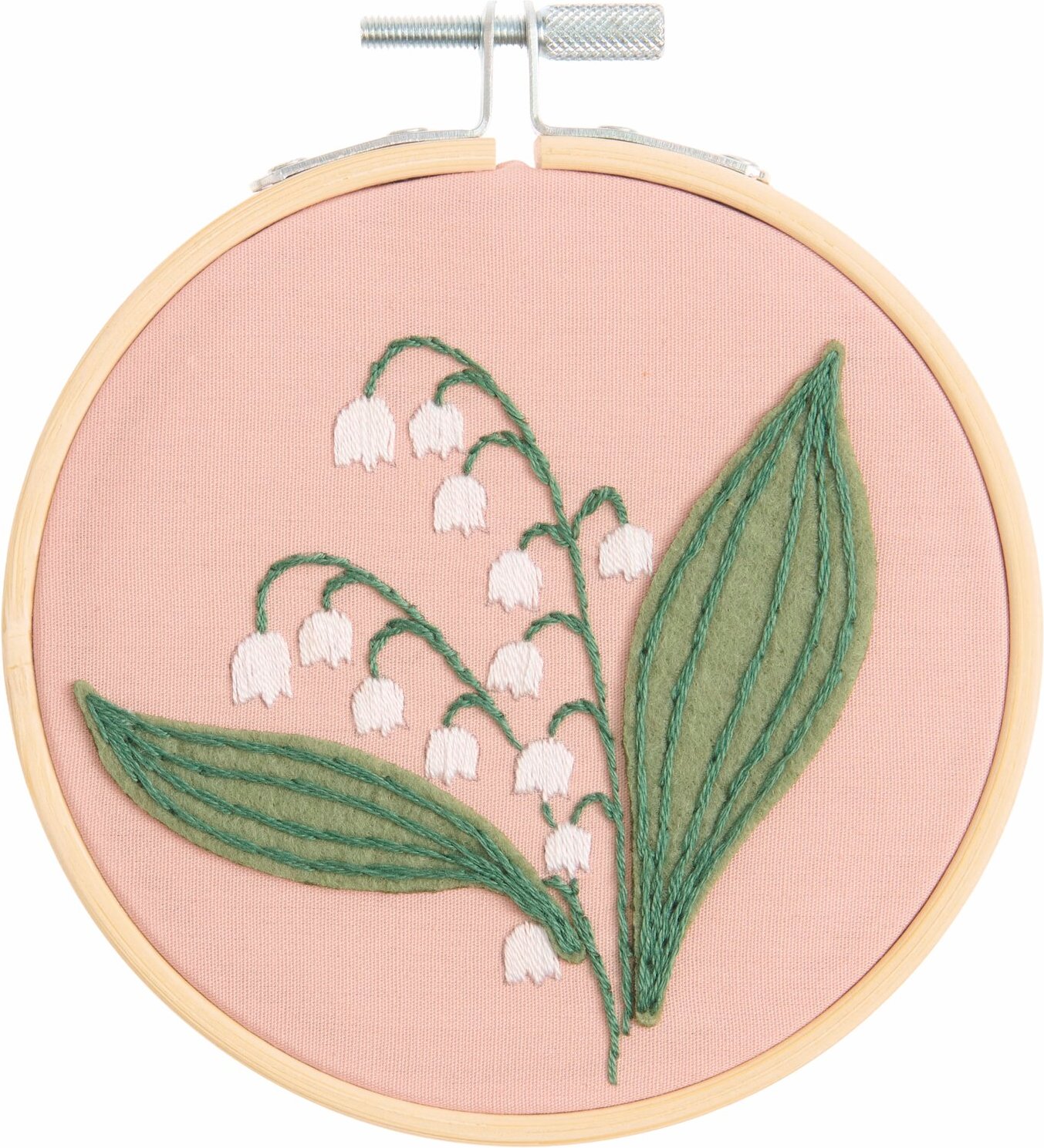 Rico Design Stickpackung Vorgezeichnet Maiglöckchen