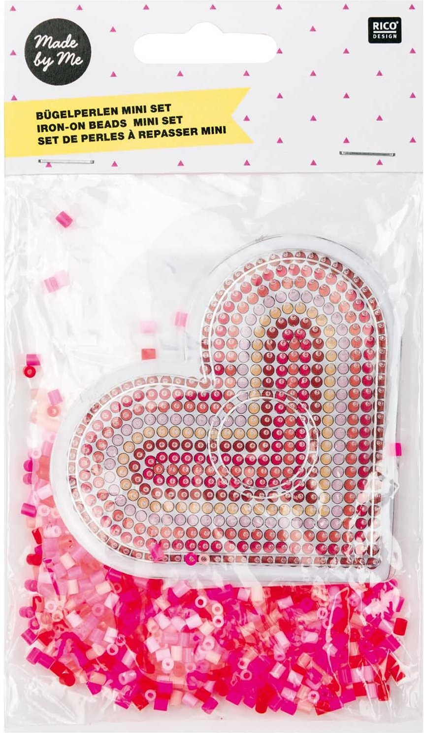 Rico Design Mini-Bügelperlen Set Herz