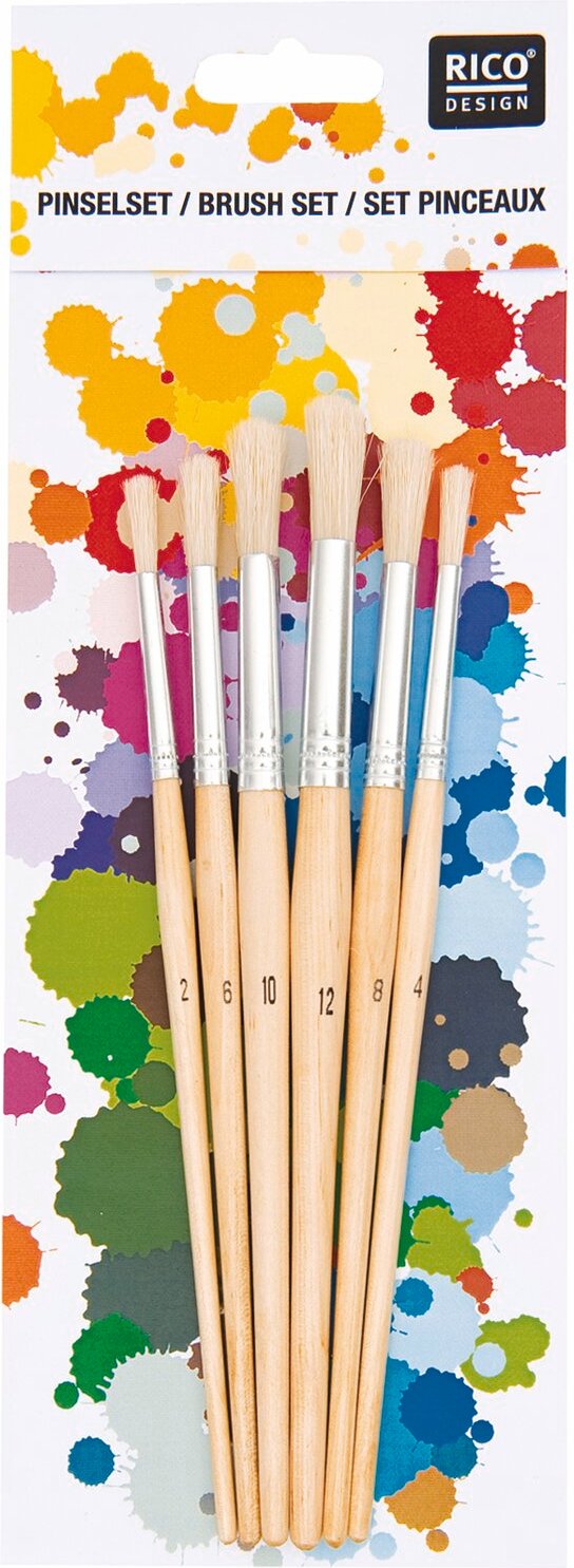 Rico Design Borstenpinsel rund No. 2