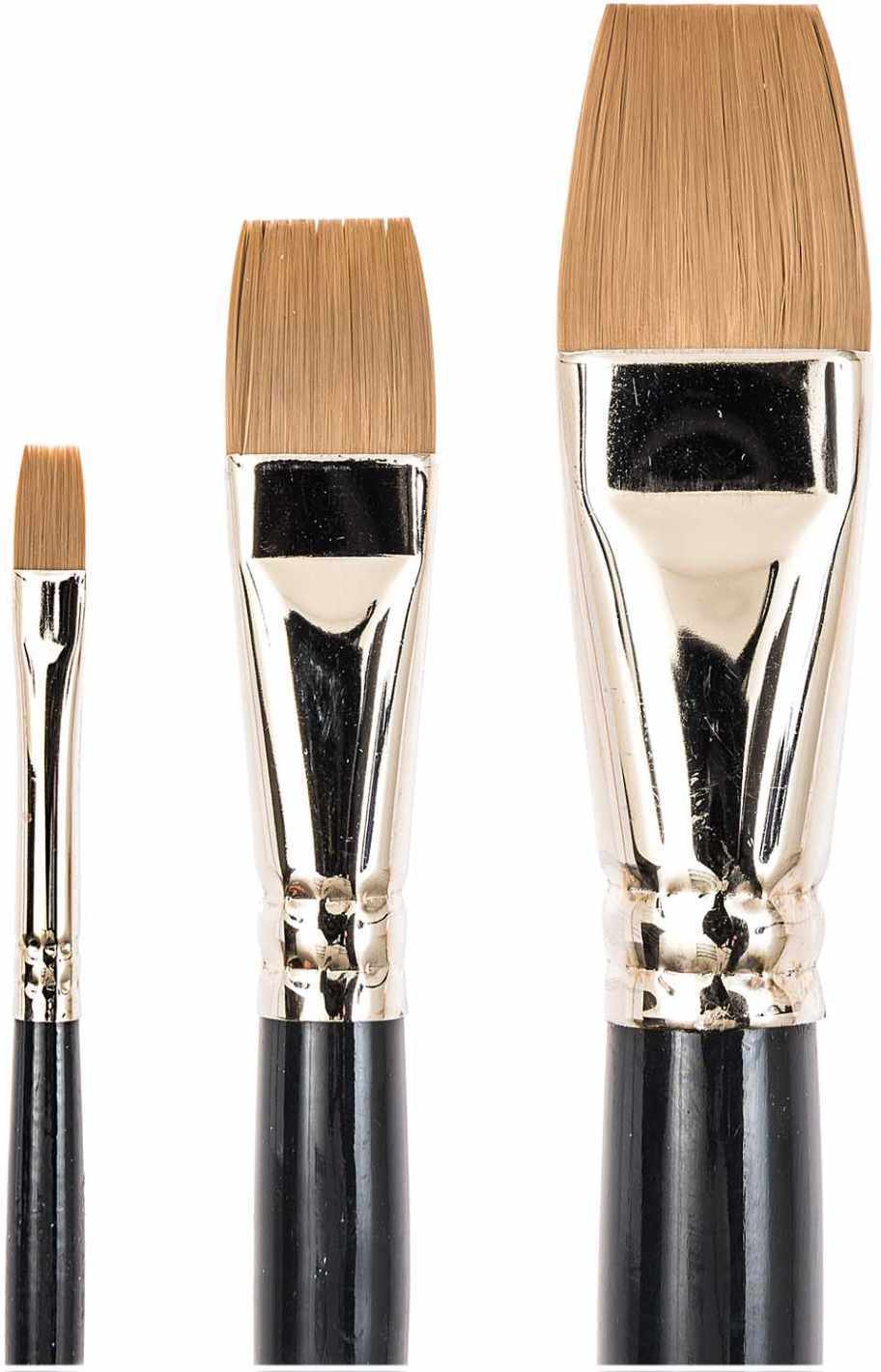 Thumbnail - Rico Design Pinsel Art School Aquarell Synthetic flach 10