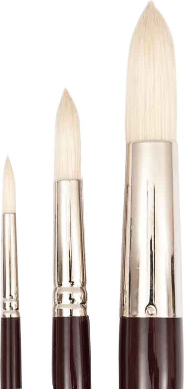 Rico Design Pinsel Art School Öl Borste rund 12