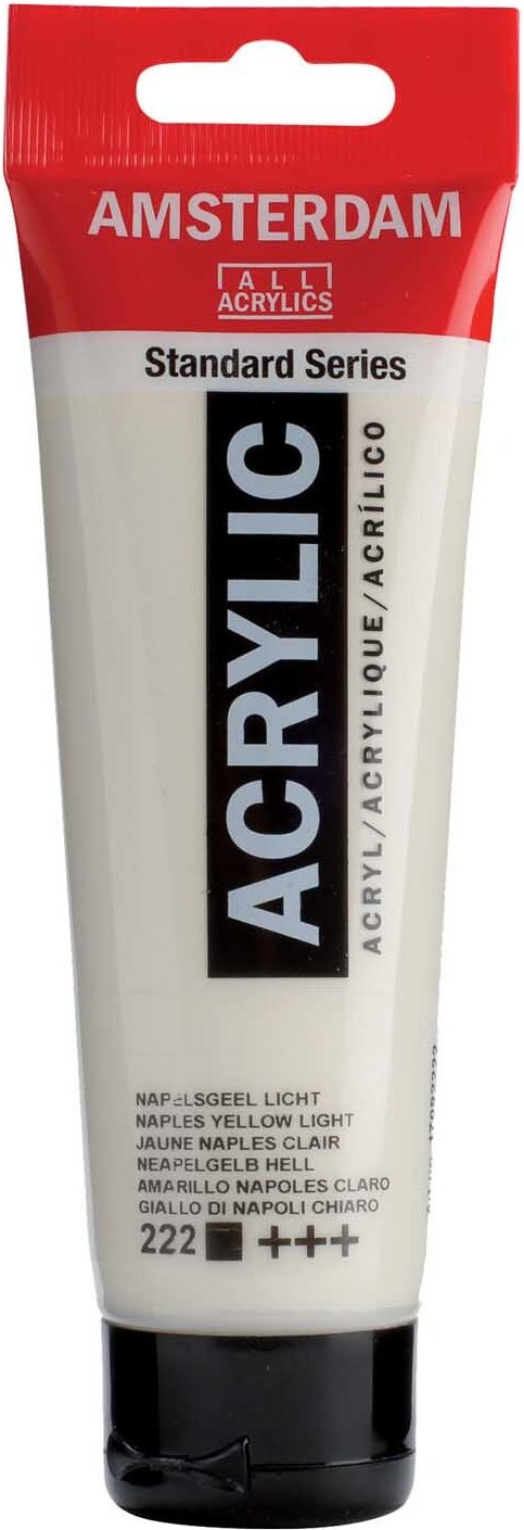 AMSTERDAM Acrylfarbe 120ml Neapelgelb Hell