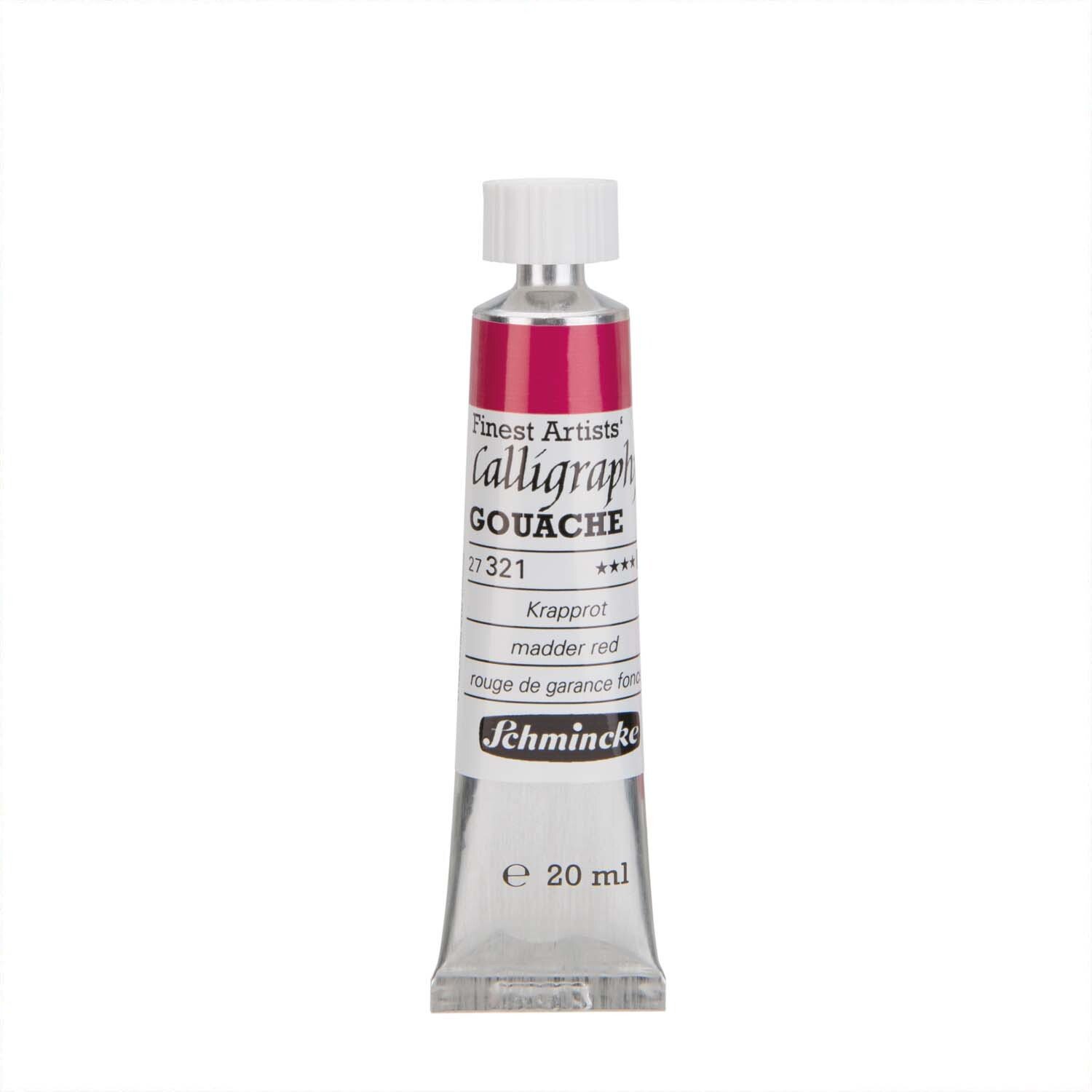 Schmincke Calligraphy Gouache 20ml Krapprot