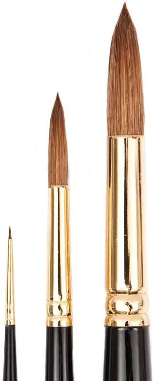 Rico Design Fine Art Aquarell Rotmarder rund 2