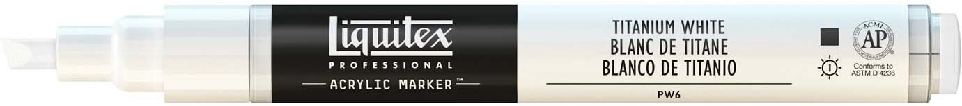Liquitex Paint Acryl Marker 2-4mm Titanweiß