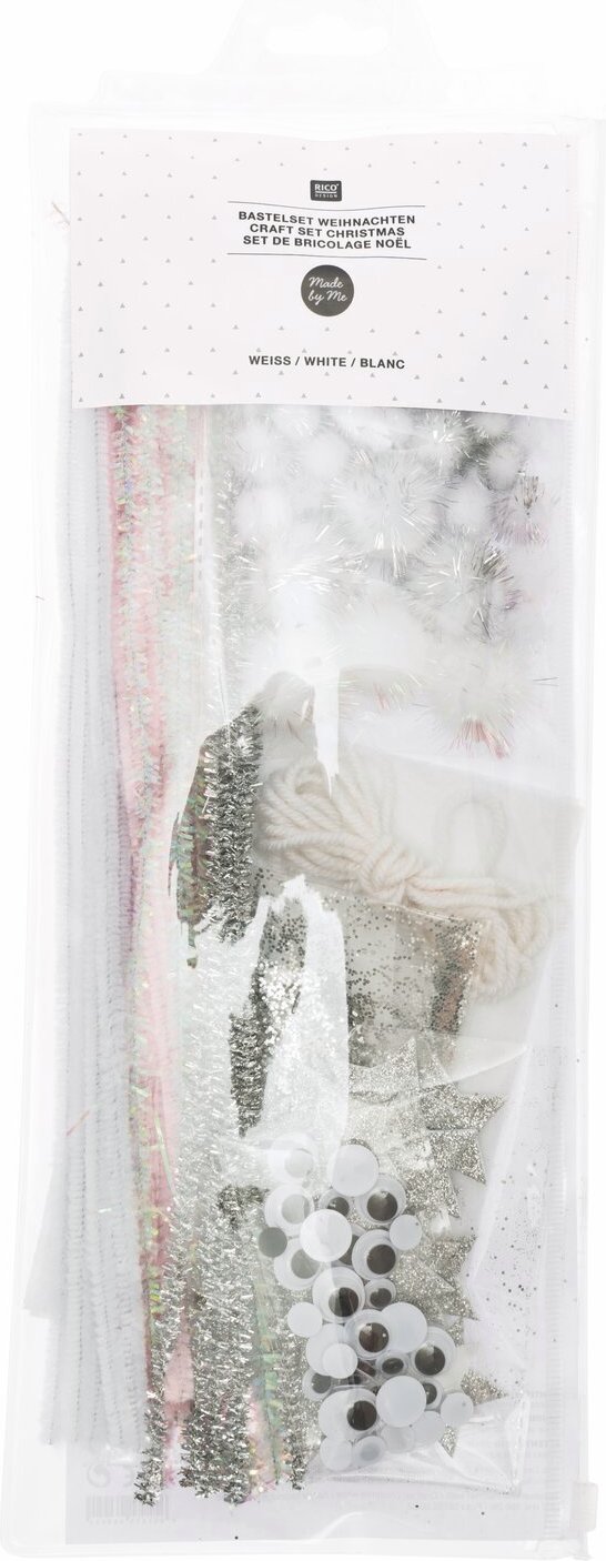 Rico Design DIY-Bastelset Weihnachten weiß