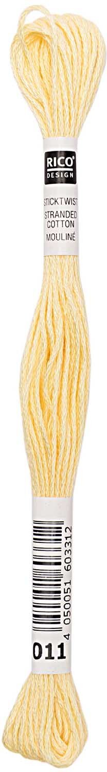 Rico Design Sticktwist 8m 011 Hellgelb