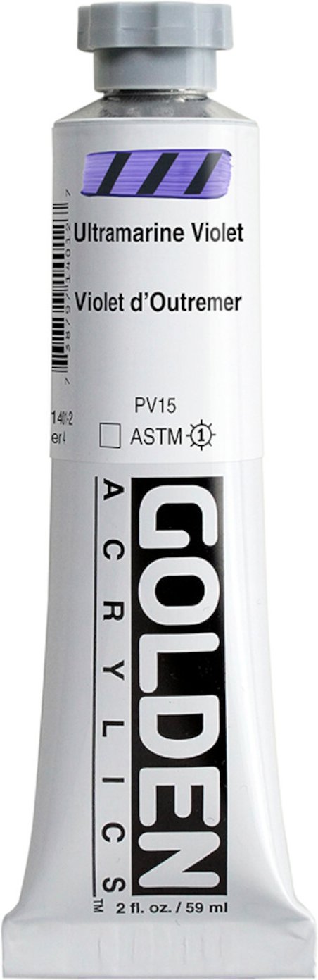 Golden Heavy Body Acrylfarbe Ultramarinviolett