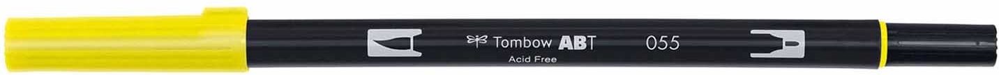 Tombow ABT Dual Brush Pen Process Yellow 055