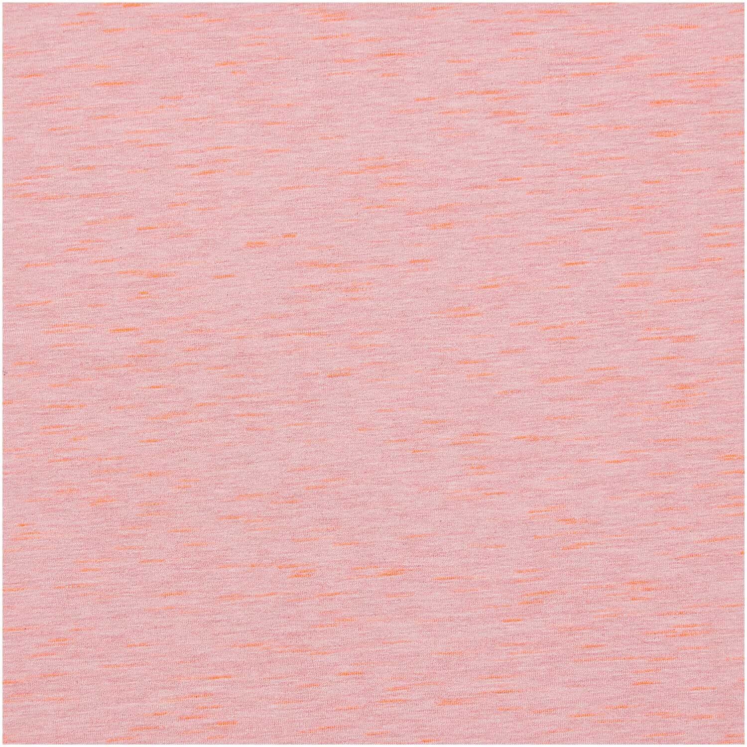 Rico Design Stoffabschnitt Jersey pfirsich-neonorange 80x100cm