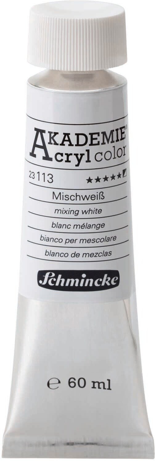 Schmincke Akademie Acrylcolor 60ml Mischweiß