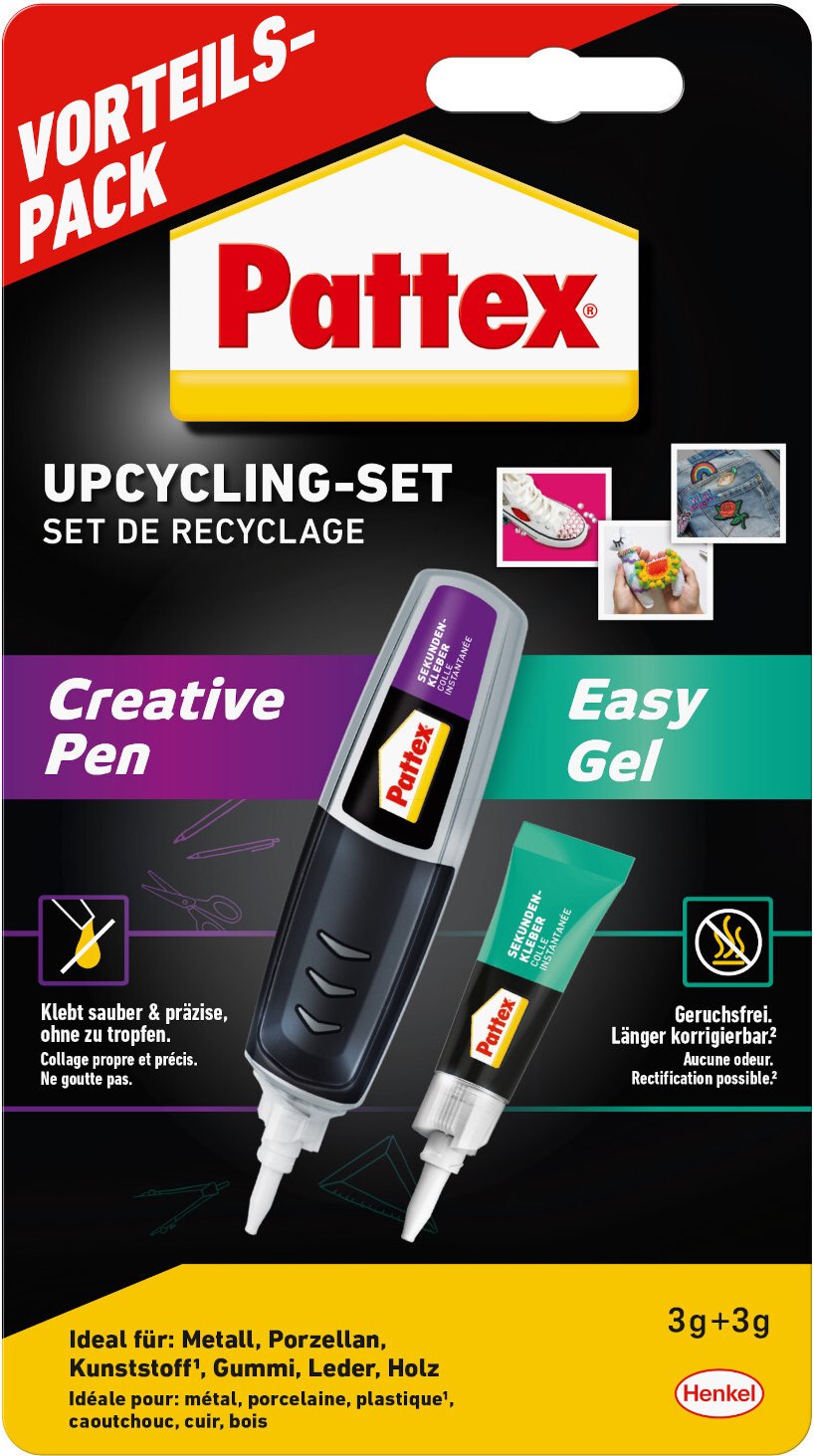 Thumbnail - Pattex Sekundenkleber Upcycling Set