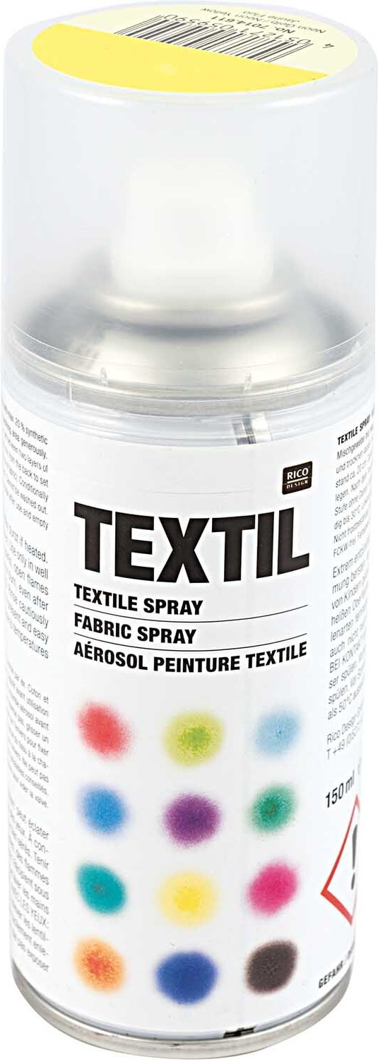 Rico Design Textil Spray Neongelb