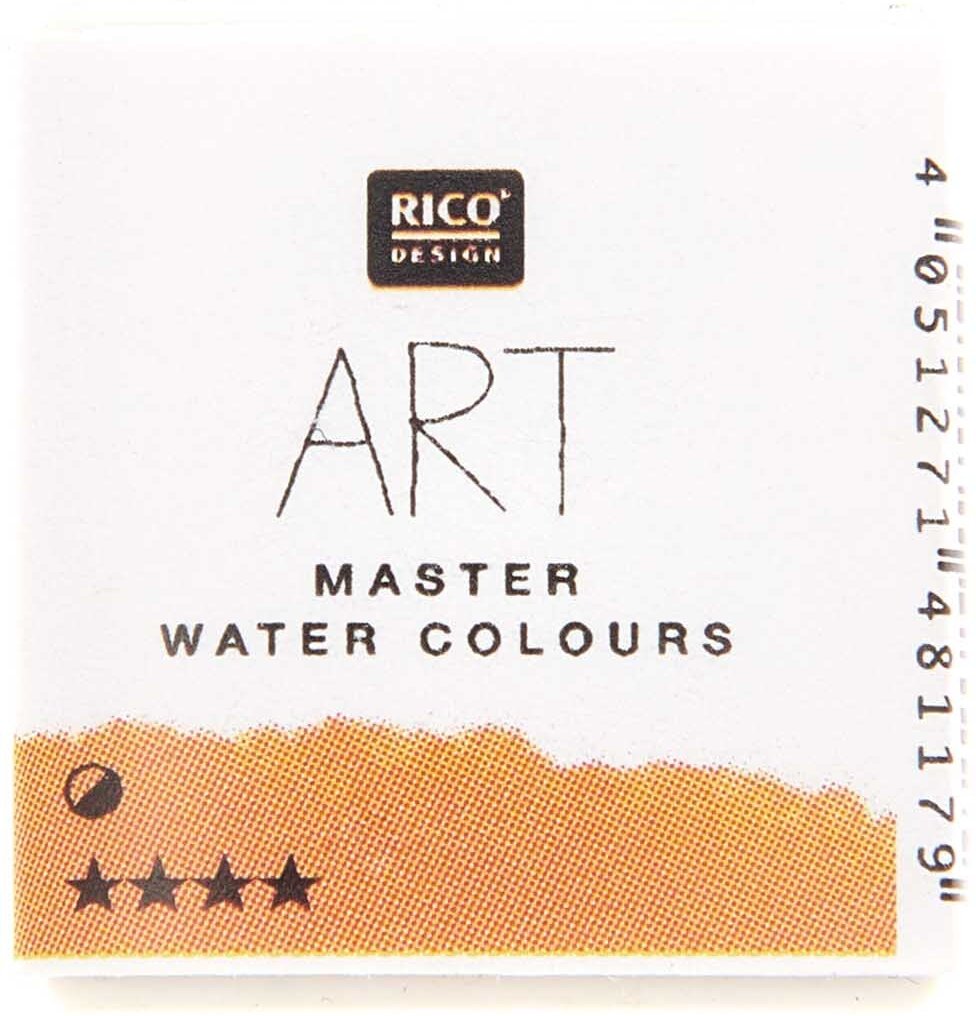 Rico Design ART Master Aquarellfarbe halbes Näpfchen Pfirsich