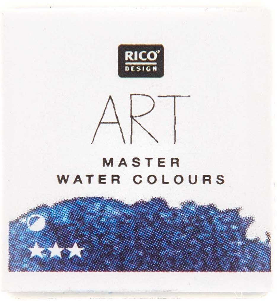 Rico Design ART Master Aquarellfarbe halbes Näpfchen Preußisch Blau