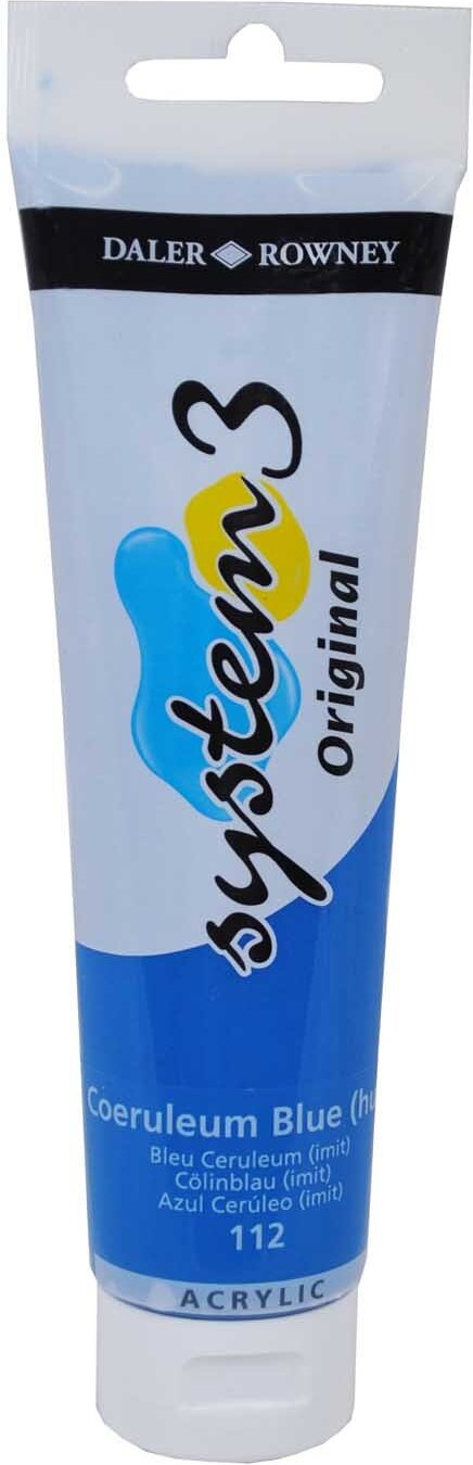 Daler-Rowney System 3 150ml Coeruleum Blue