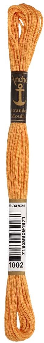 Anchor Coats Sticktwist 8m 01002 Braunorange Hell