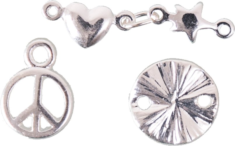 Rico Design Anhänger Mix5 3 Stück