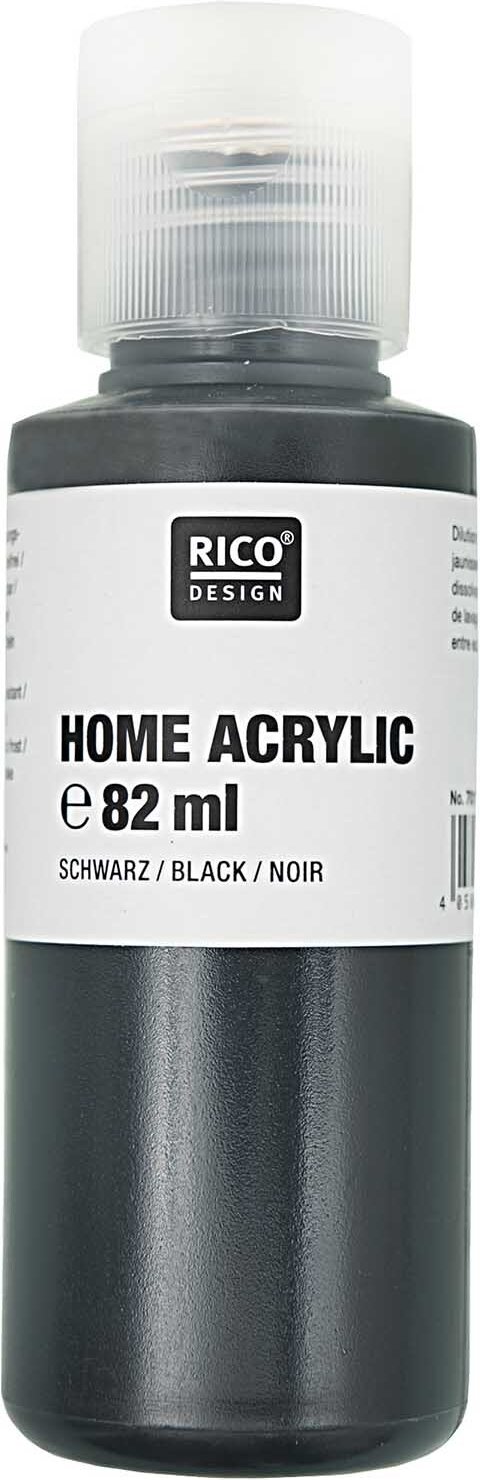 Rico Design Home Acrylic Schwarz
