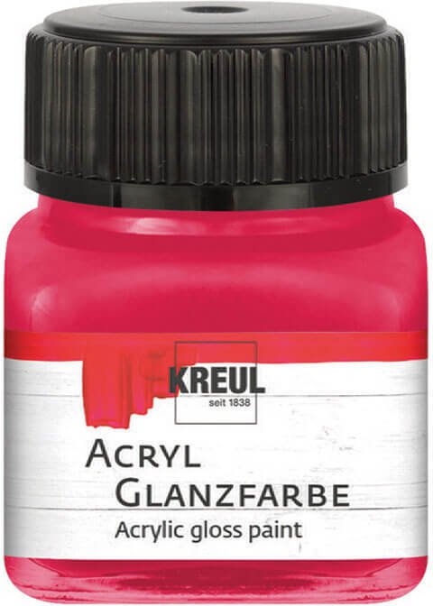 Thumbnail - KREUL Acryl Glanzfarbe 20ml Dunkelrot