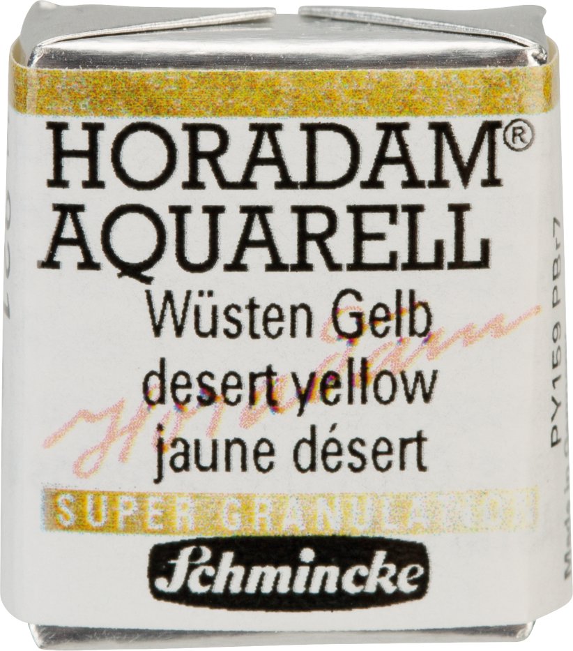 Thumbnail - Schmincke HORADAM Aquarellfarbe 1/2 Näpfchen Wüsten Gelb