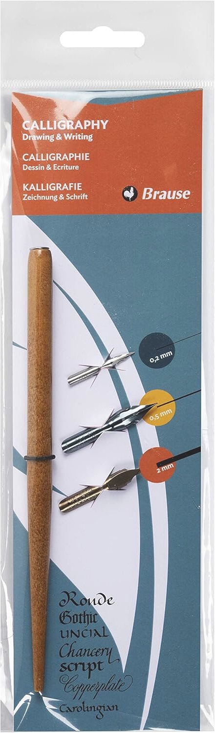 Brause Kalligrafieset Schreiben und Zeichnen