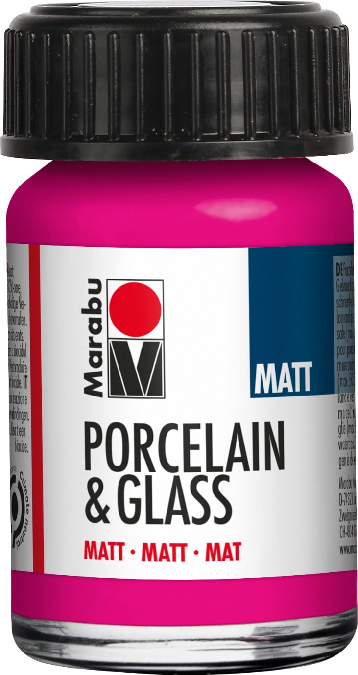 Marabu Porcelain & Glass matt Himbeere