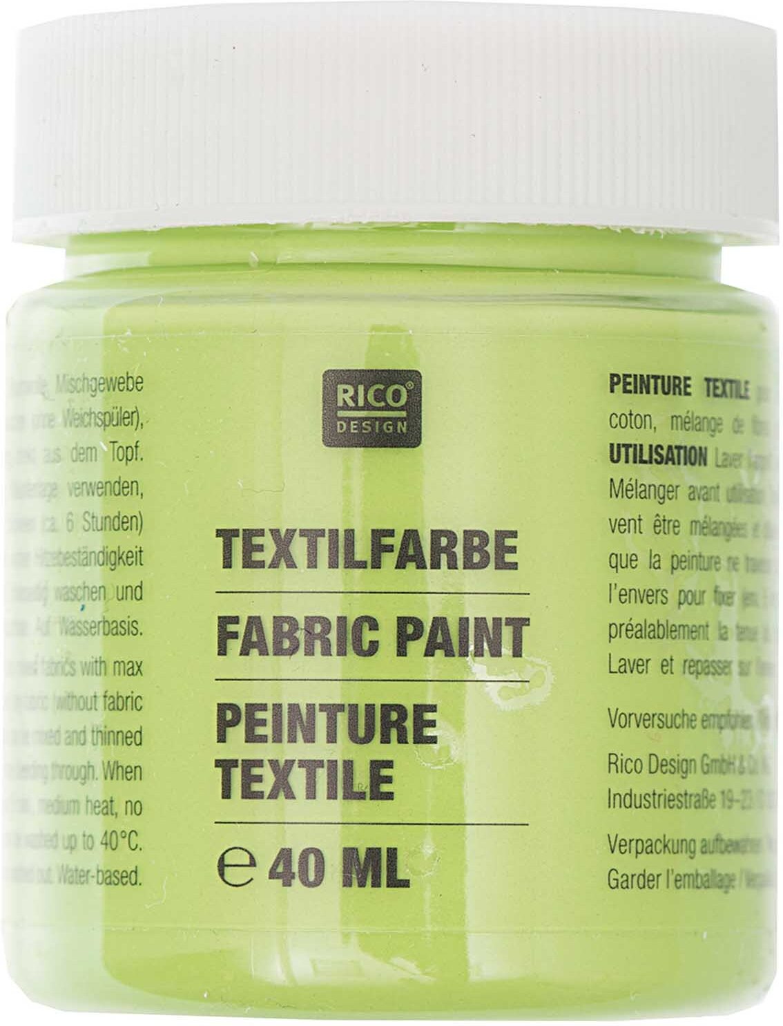 Rico Design Textilfarbe Blattgrün