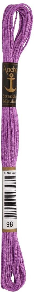 Anchor Coats Sticktwist 8m 00098 Rotviolett