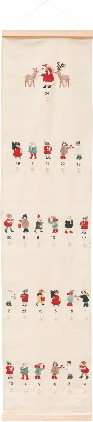 Rico Design Stickpackung Adventskalender Kinder vorgezeichnet